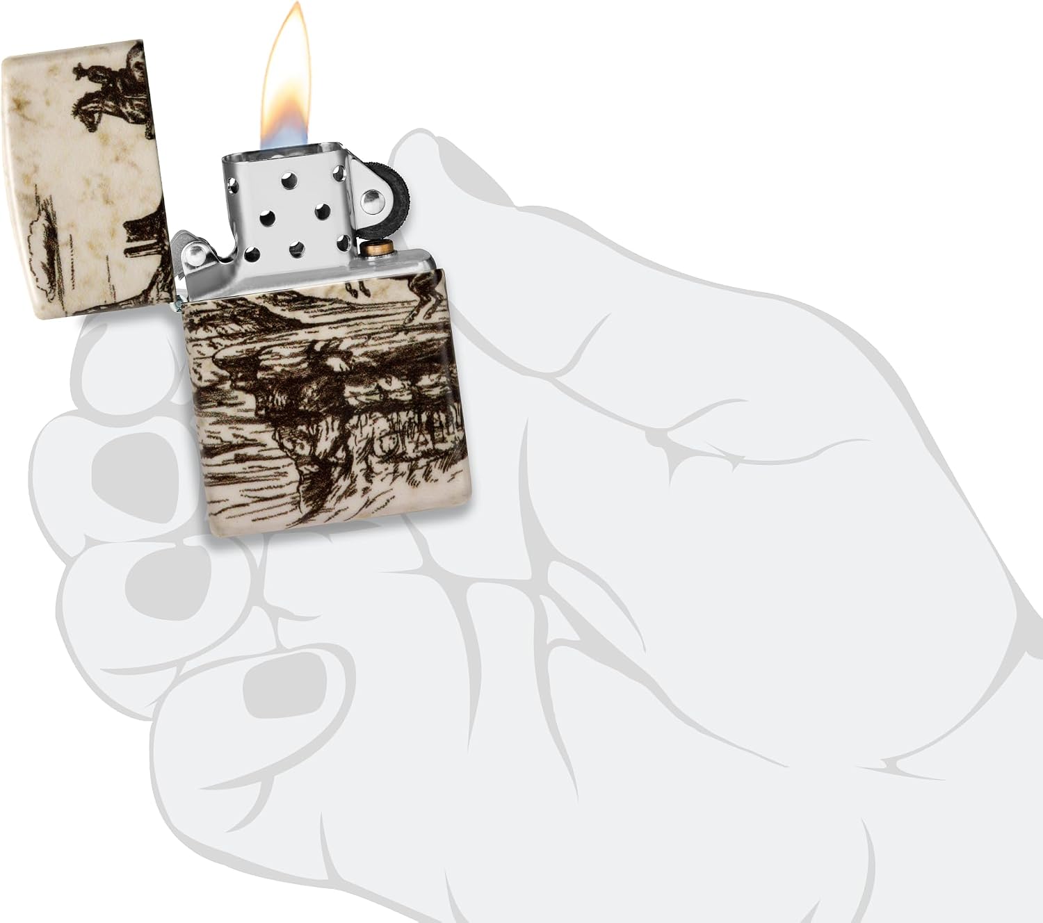 Zippo Western Lighters