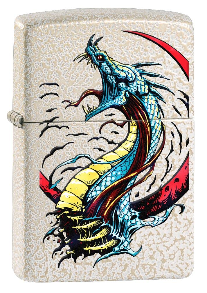 Zippo Lighter - Personalized Customize Message Engrave on Backside for Dragon Windproof Lighter Gold Plate Armor 29265